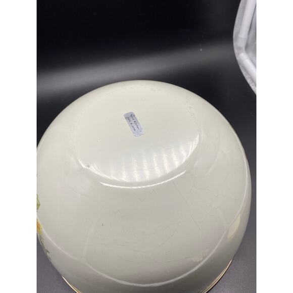 Kobe kitchen VTG Kobe Kitchen Enamel Ware Bowl Floral Made in Japan 1970s - Picture 6 of 8